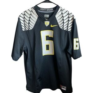 Nike Black and White Men's Jersey